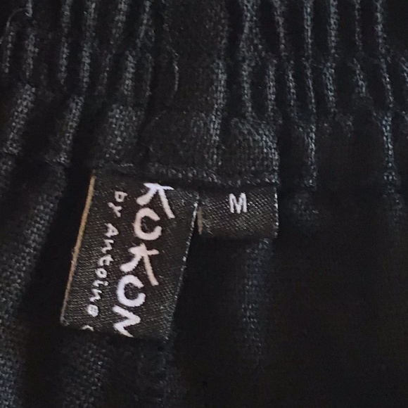 NWOT Kokomarina Black Linen Wide Leg Pants - Picture 8 of 14